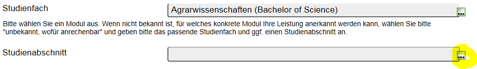 Abbildung 4: Beispiel Dropdown-Feld / LookUp-Feld 